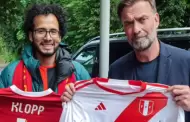 Jrgen Klopp llega a la seleccin peruana? Entrenador alemn se luci con la 'Bicolor' en fotografa viral