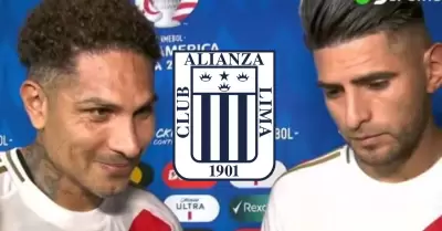 Carlos Zambrano habl de la posible llegada de Paolo Guerrero a Alianza Lima.