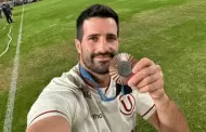 Recontra hincha! Stefano Peschiera recibi emotivo homenaje en el partido de Universitario