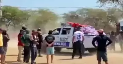 Incautacin de ajo termin en batalla campal en Sullana.