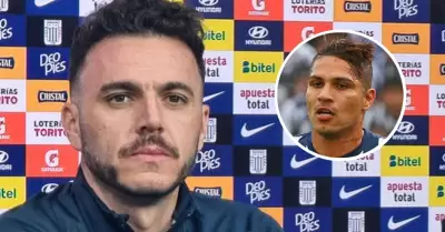 Mariano Soso habl sobre la chance de dirigir a Paolo Guerrero en Alianza Lima.