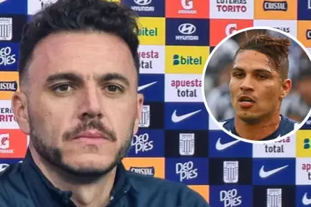 Mariano Soso habl sobre la chance de dirigir a Paolo Guerrero en Alianza Lima.