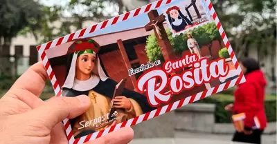 Cartas a Santa Rosa de Lima enviadas por Serpost.