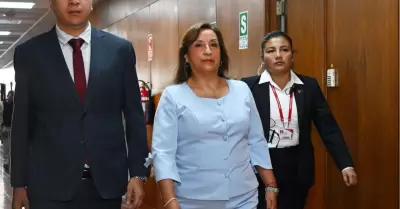 Dina Boluarte acude nuevamente a Fiscala