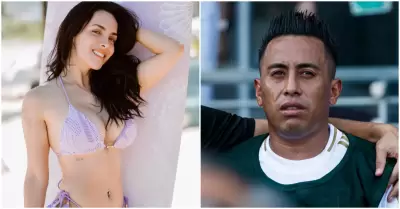 La foto indita de Christian Cueva y Rosngela Espinoza