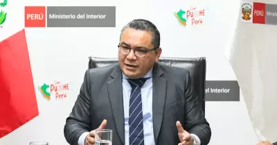 Denuncias contra ministro del Interior