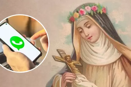 Santa Rosa de Lima recibir cartas por WhatsApp.