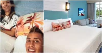 El hotel donde Rosngela Espinoza y Christian Cueva se tomaron foto