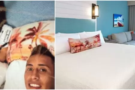 El hotel donde Rosngela Espinoza y Christian Cueva se tomaron foto