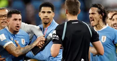 Futbolistas uruguayos no jugarn contra Per por dura sancin.