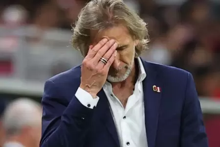 Ricardo Gareca sufri durante su salida de Per.