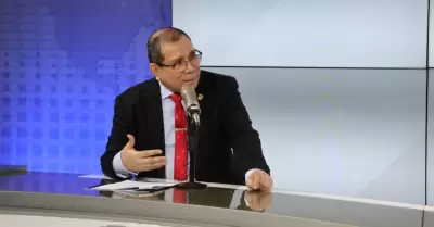 Javier Arvalo, presidente del Poder Judicial.