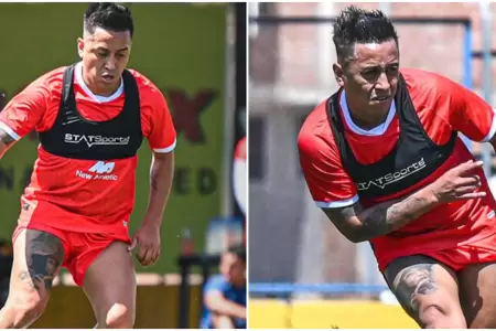 Cueva podra regresar a entrenamientos de Cienciano