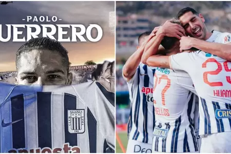 As se ve Paolo Guerrero con camiseta de Alianza Lima