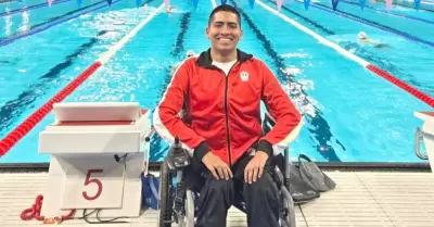 Rodrigo Santilln gana diploma olmpico en paranatacin de Pars 2024.