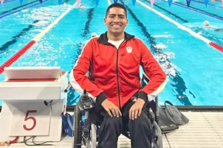 Rodrigo Santilln gana diploma olmpico en paranatacin de Pars 2024.