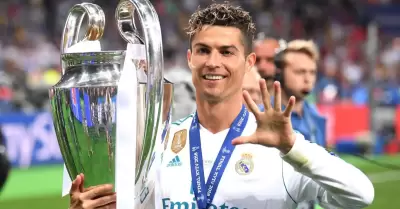 Cristiano Ronaldo fue condecorado como goleador de la Champions League,