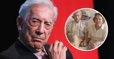 Mario Vargas Llosa reaparece junto a su exesposa, Patricia Llosa.