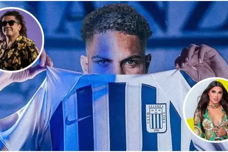 Paolo Guerrero: Artistas para su presentacin en Alianza Lima