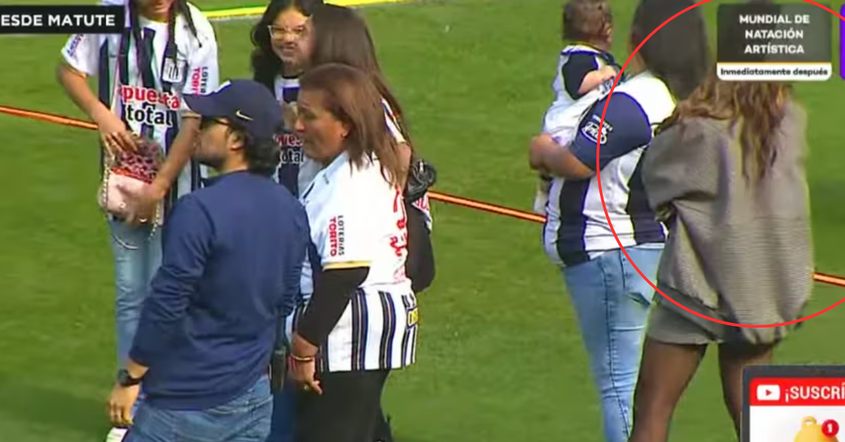 Ni se queran ver. Ana Paula y Doa peta distantes en la cancha de 'Matute'.