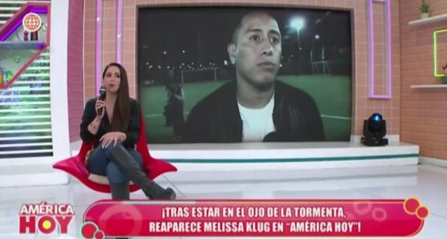 Melissa Klug se pronuncia ante polmica con Christian Cueva.