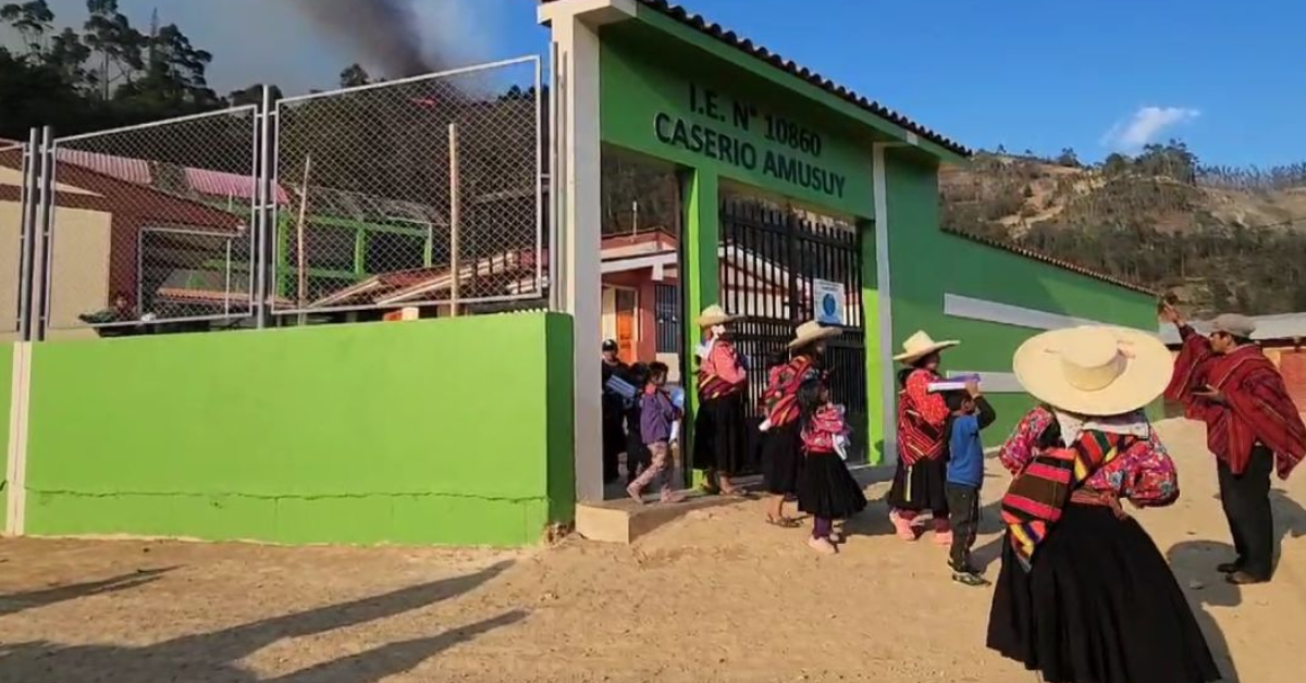 Piden que alumnos no asistan a sus colegios durante situacin de emergencia.