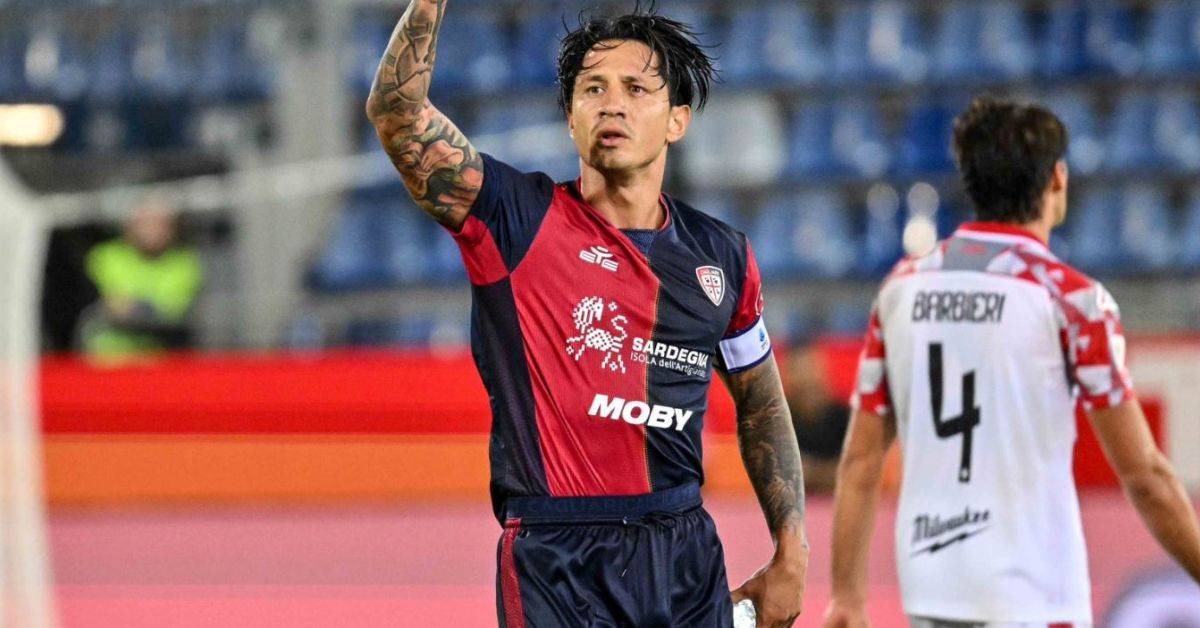 Gianluca Lapadula se reencontr con el gol en Cagliari.