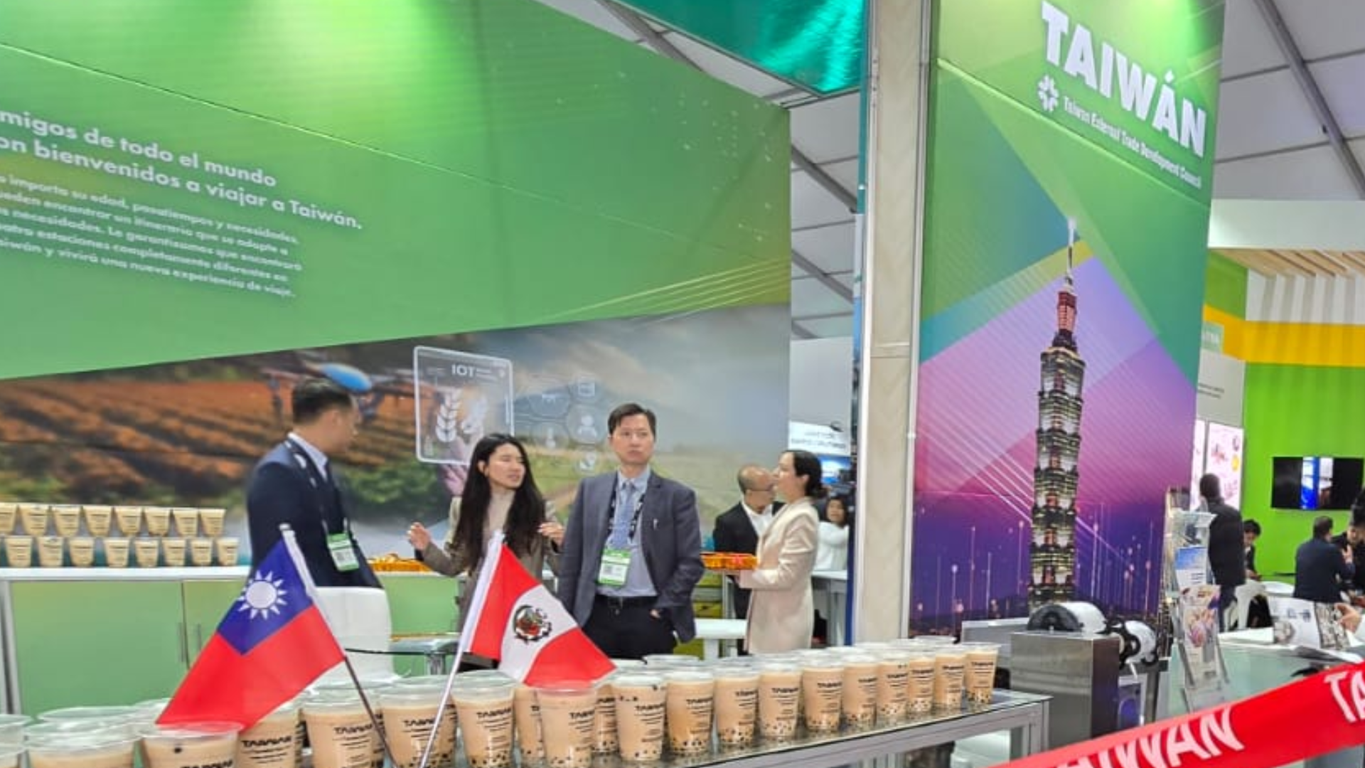 Taiwán participa de la Expoalimentaria 2024.