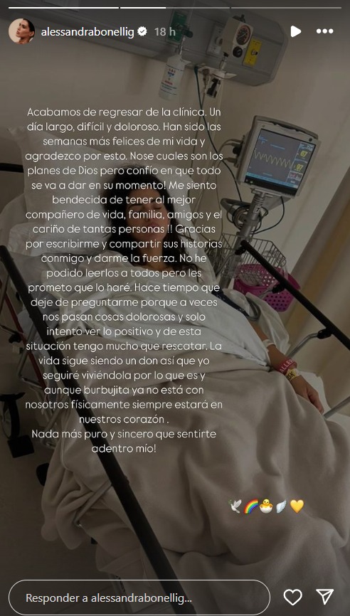 Exintegrante de 'EEG' perdió a su bebé.