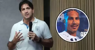 Bruno Marioni emocionado por llegada de Paolo Guerrero.