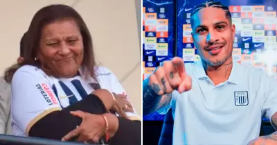 Doa Peta feliz por ver a Guerrero en Alianza Lima.