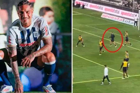 Paolo Guerrero entrena con Alianza Lima en Matute.