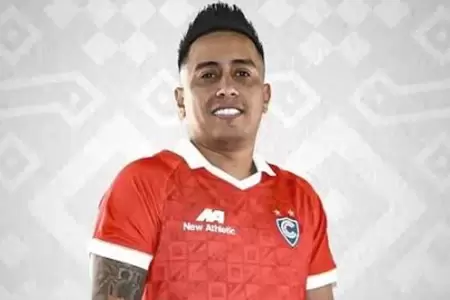 Christian Cueva no ha jugado un solo minuto en la actual temporada.