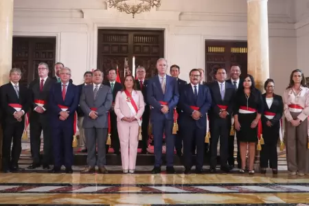 Cambios en el Gabinete Ministerial.