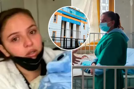 Madre denuncia negligencia mdica en Hospital San Bartolom.