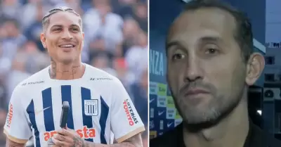 Hernn Barcos elogia a Paolo Guerrero.