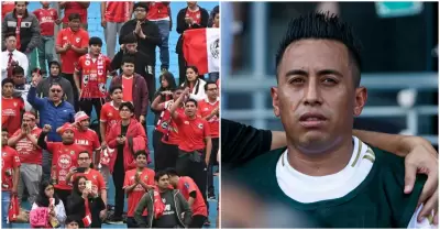 Cueva agradece el cario de la hinchada de Cienciano