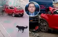 Cusco: Consejero Regional pierde la vida al chocar contra camin por evitar atropellar a un perrito