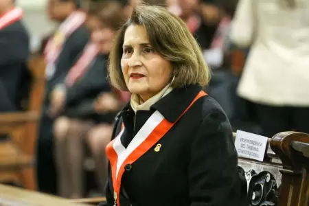 Luz Pacheco es elegida presidenta del Tribunal Constitucional.