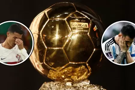 Messi y Cristiano ausentes en el Baln de Oro.