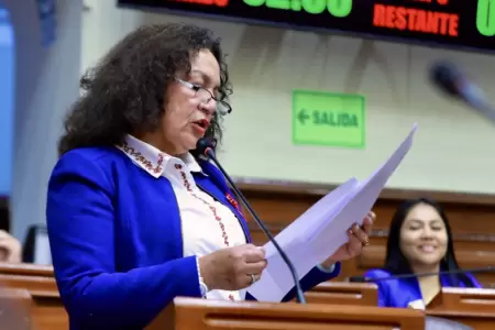 Mara Acua, congresista de Alianza para el Progreso.