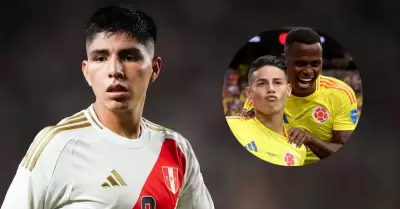 Piero Quispe podra ser titular en el Per vs. Colombia de este viernes.