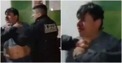 Hombre golpea brutalmente a su pareja en fiesta