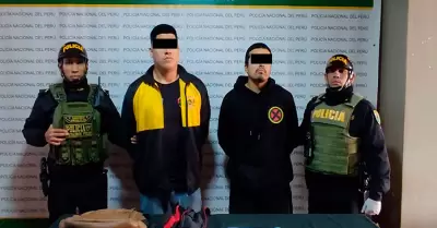 Delincuente detenido en El Agustino revela su deseo de ser polica.