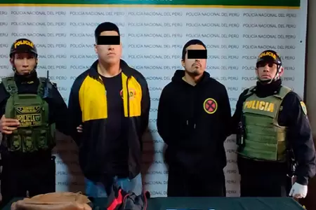 Delincuente detenido en El Agustino revela su deseo de ser polica.