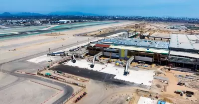 Nuevo aeropuerto Jorge Chvez.