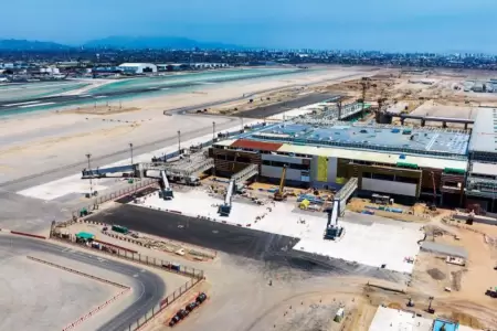 Nuevo aeropuerto Jorge Chvez.