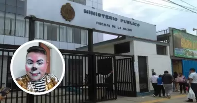 Chimbote: Fiscala pide 9 meses de prisin preventiva a payaso