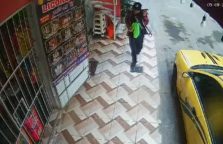 Delincuente detona explosivo en bodega de SJL.