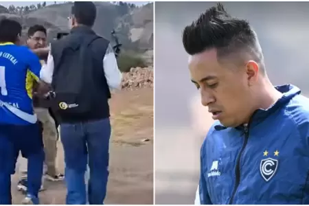 Periodista es asaltado por hincha de Cienciano